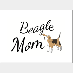 Beagle Dog Mom Posters and Art